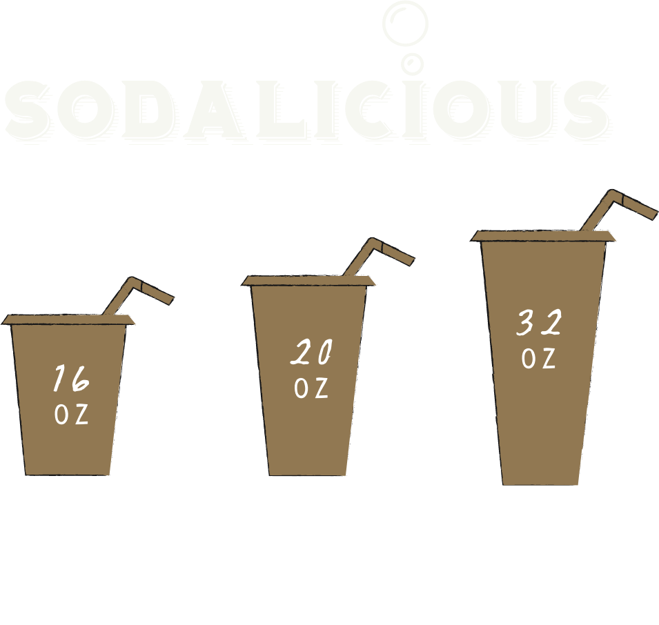 16oz 1.79 | 20oz 2.09 | 32oz 2.49